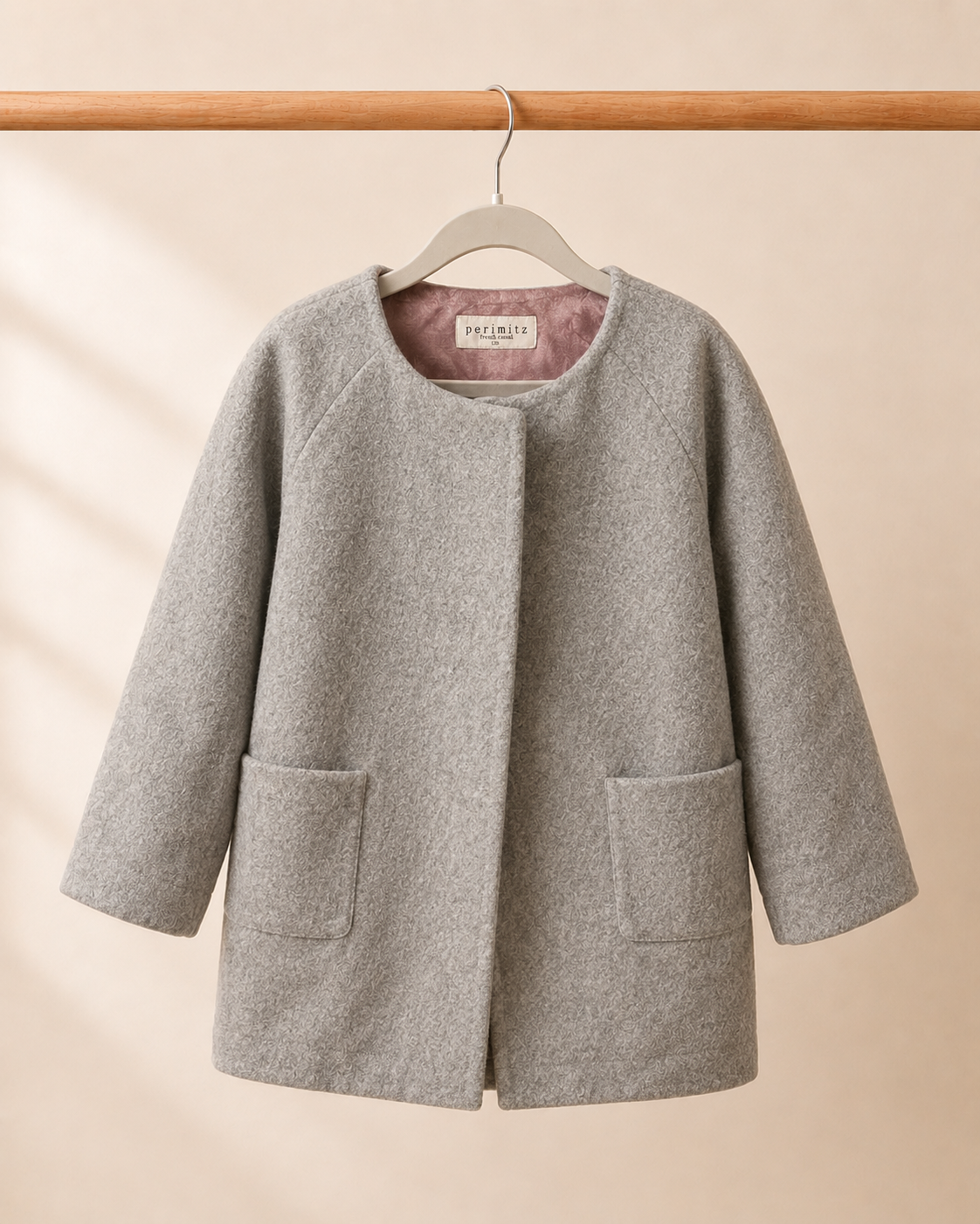 Abrigo Perimitz gris infantil | Talla 6