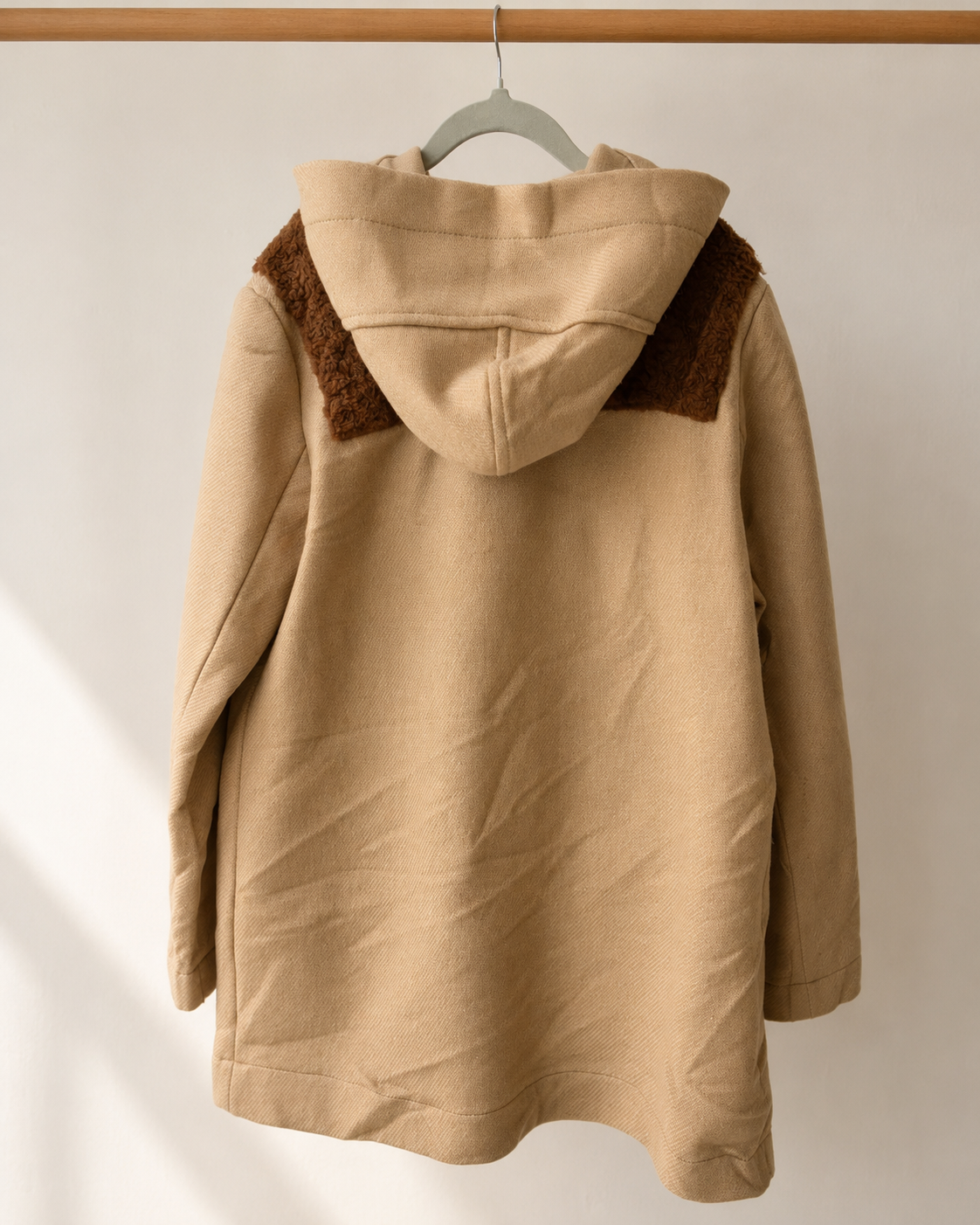 Montgomery Zara camel de lana infantil | Talla 11-12