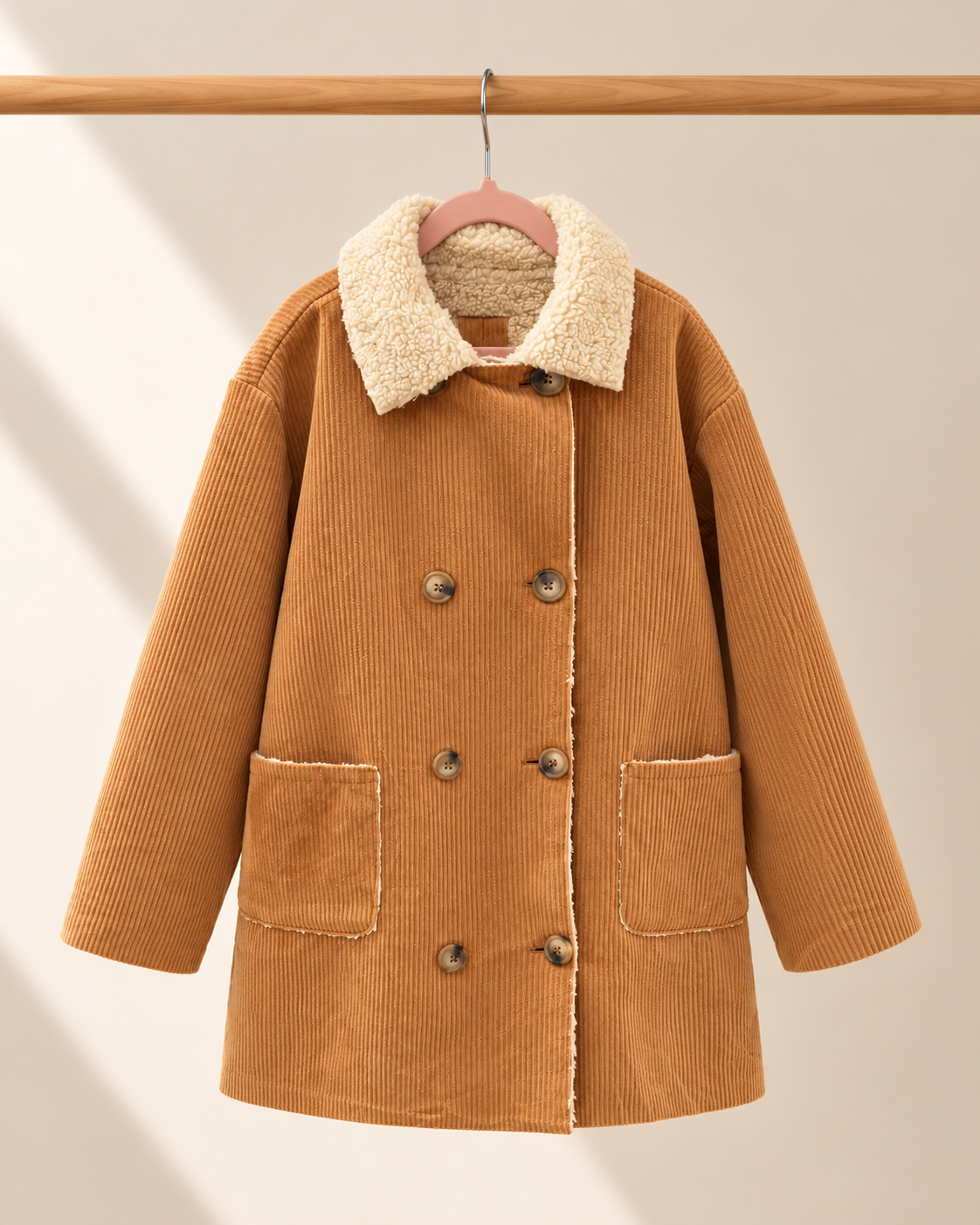 Abrigo infantil ToTo Hero café con chiporro | Talla 14  (150)