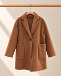Abrigo infantil Zara camel | Talla6