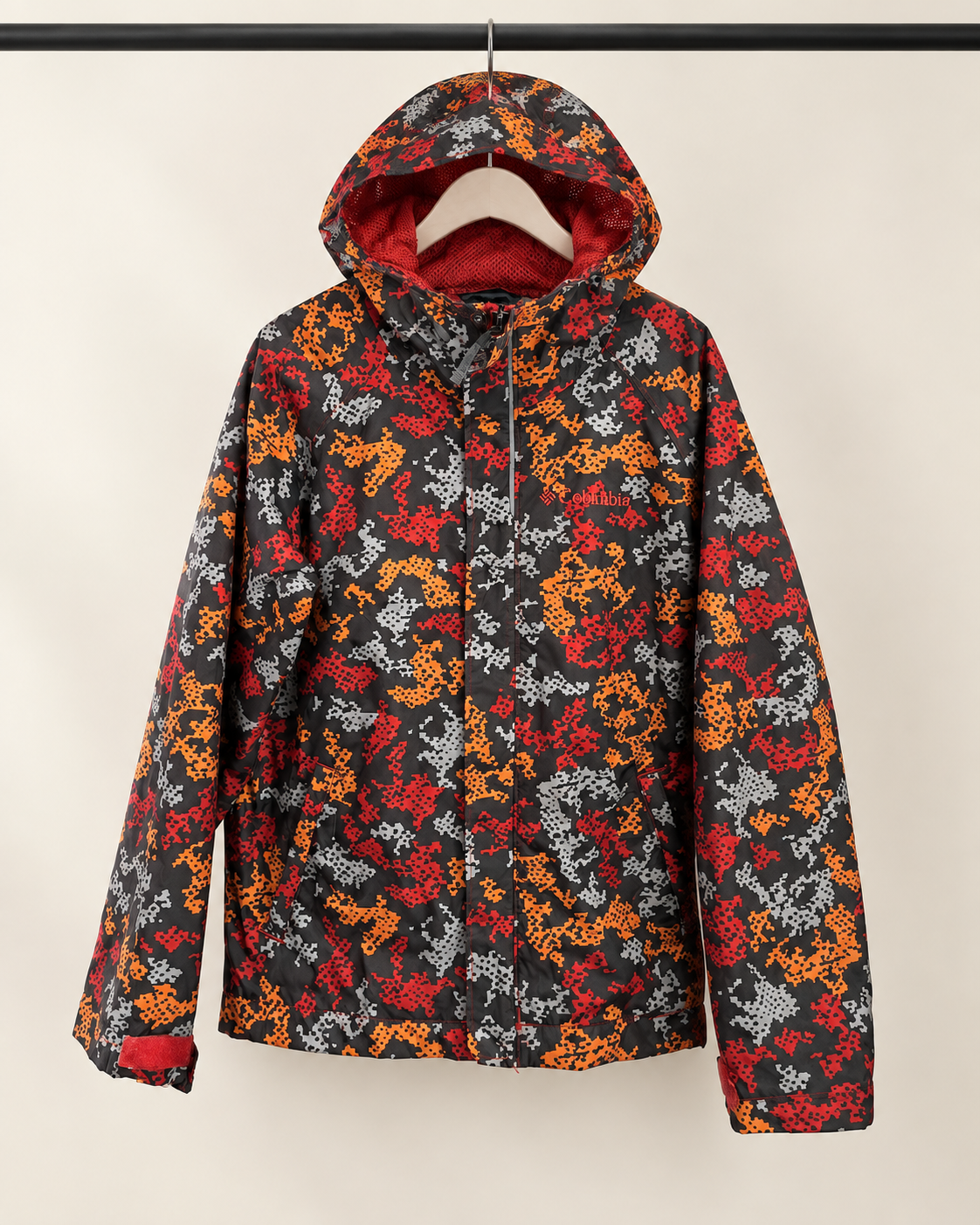 Cortaviento infantil Columbia gris oscuro | Talla 6–7 años