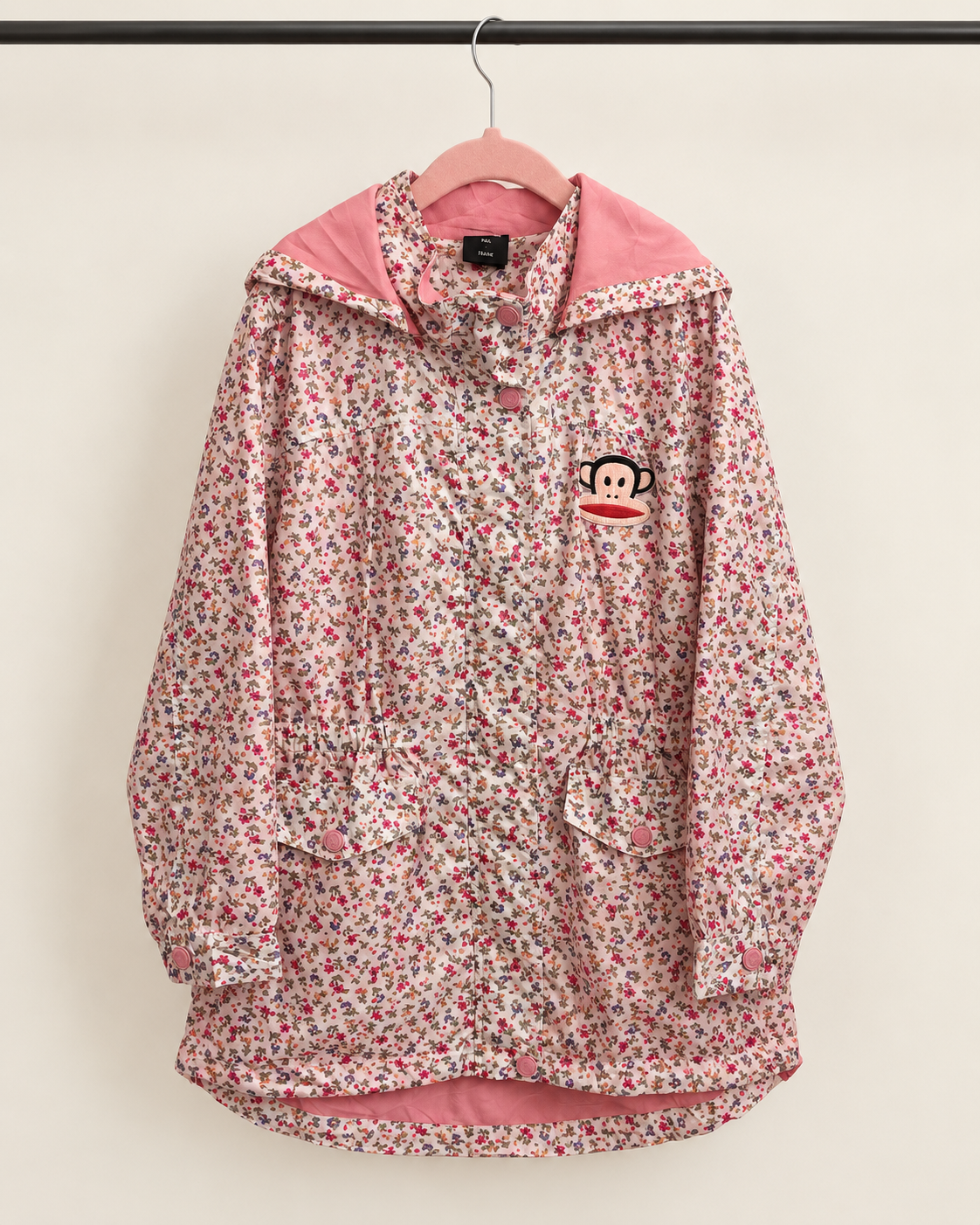 Chaqueta cortaviento infantil niña Paul Frank floral | Talla 10–11 años (145)