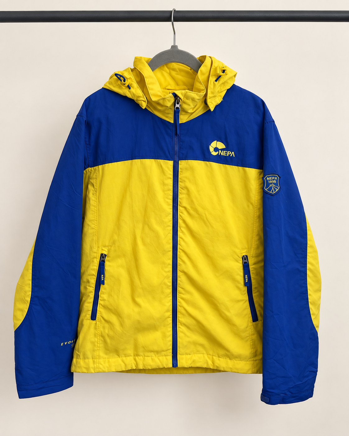 Chaqueta infantil Nepa amarillo con azul | Talla 8 - 9 años