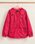 Cortaviento para niña Benetton fucsia | Talla 4–5 años