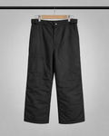Pantalón de nieve Swiss Tech negro infantil unisex | Talla 10-12
