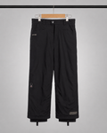 Pantalón de nieve Spyder negro infantil unisex | Talla 12