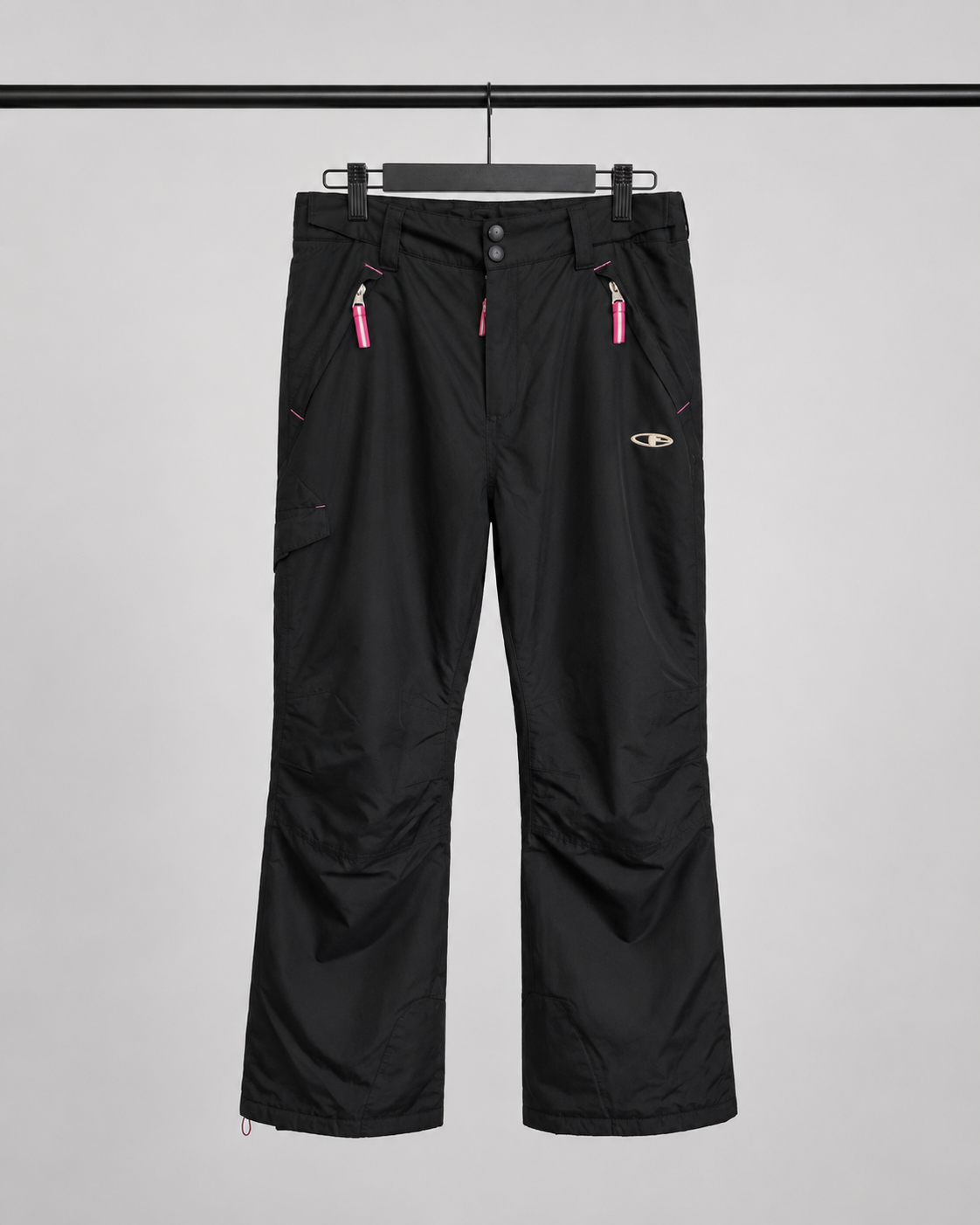 Pantalón de nieve Champion negro para niña | Talla 10-12