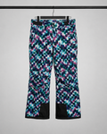 Pantalón de nieve Arctix turquesa y fucsia para niña | Talla M (10-12)