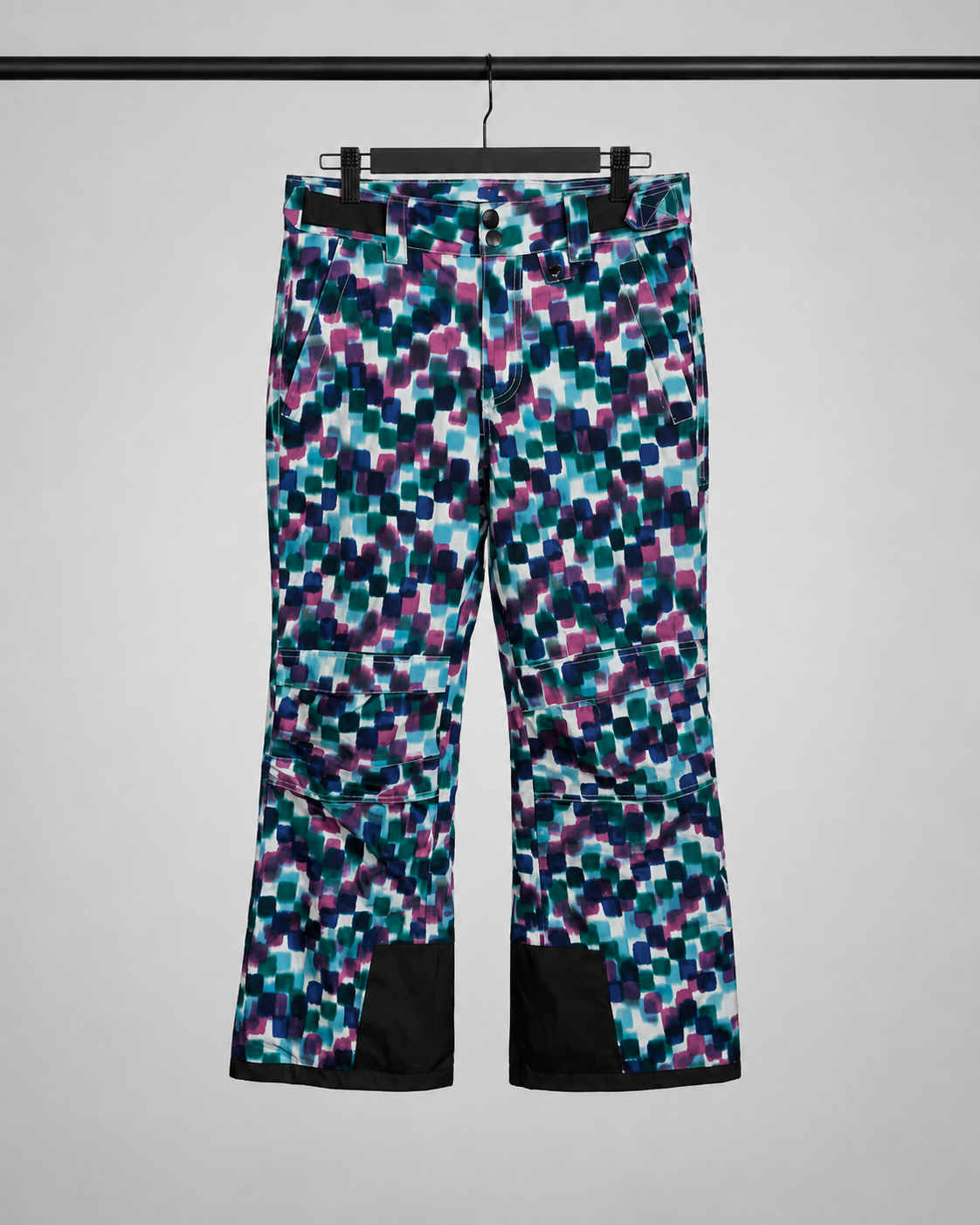 Pantalón de nieve Arctix turquesa y fucsia para niña | Talla M (10-12)
