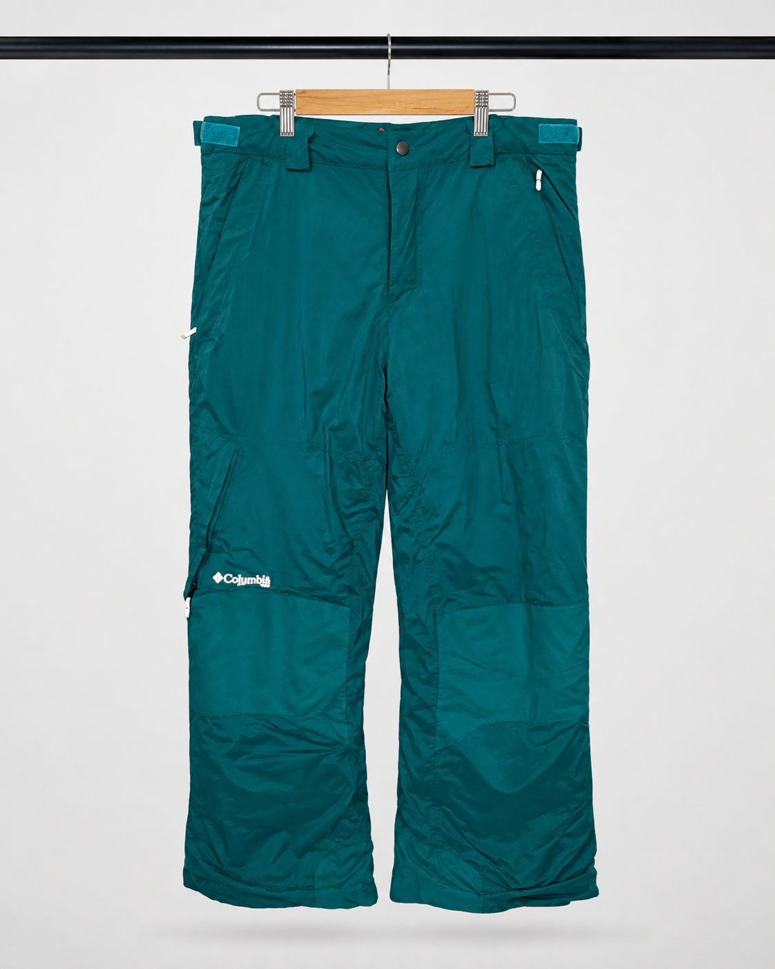 Pantalón de nieve Columbia verde esmeralda para niña | Talla L (14-16)