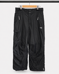 Pantalón de nieve Champion negro infantil unisex | Talla 12-14