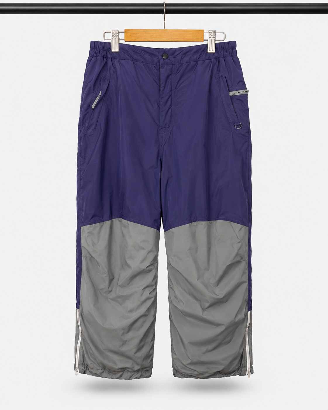Pantalón de nieve LL Kids by L.L.Bean morado/gris infantil unisex | Talla 14-16