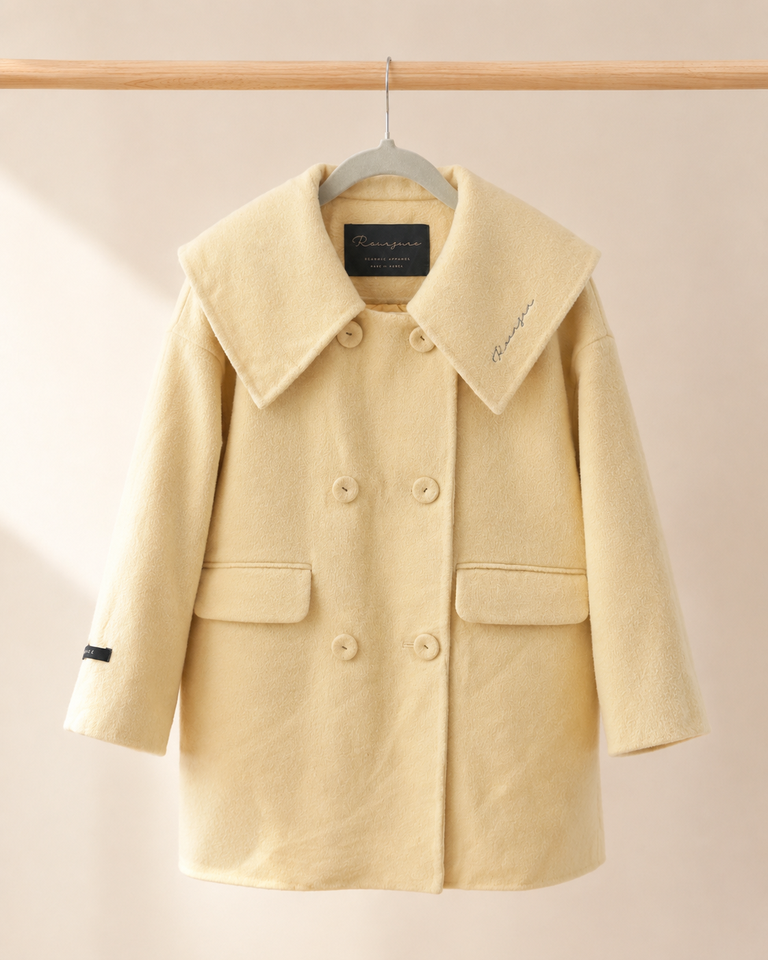Abrigo Roan Jane Handmade Premium amarillo | Talla 6