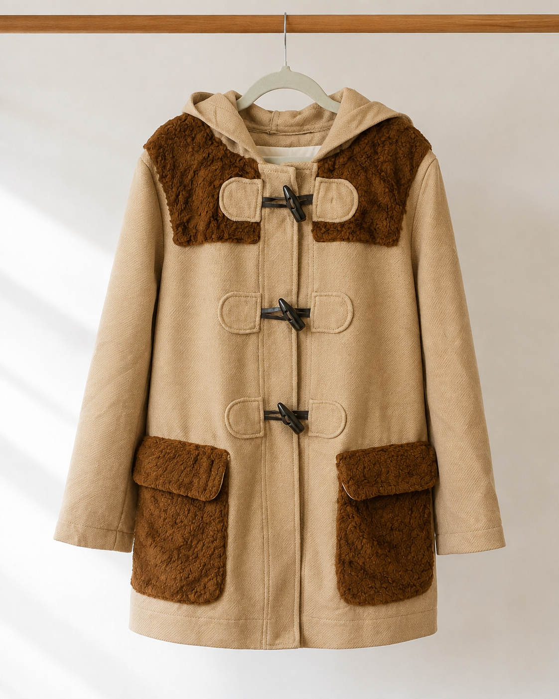 Montgomery Zara camel de lana infantil | Talla 11-12