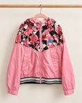 Chaqueta bomber infantil niña Nike rosado | Talla 12–13 años