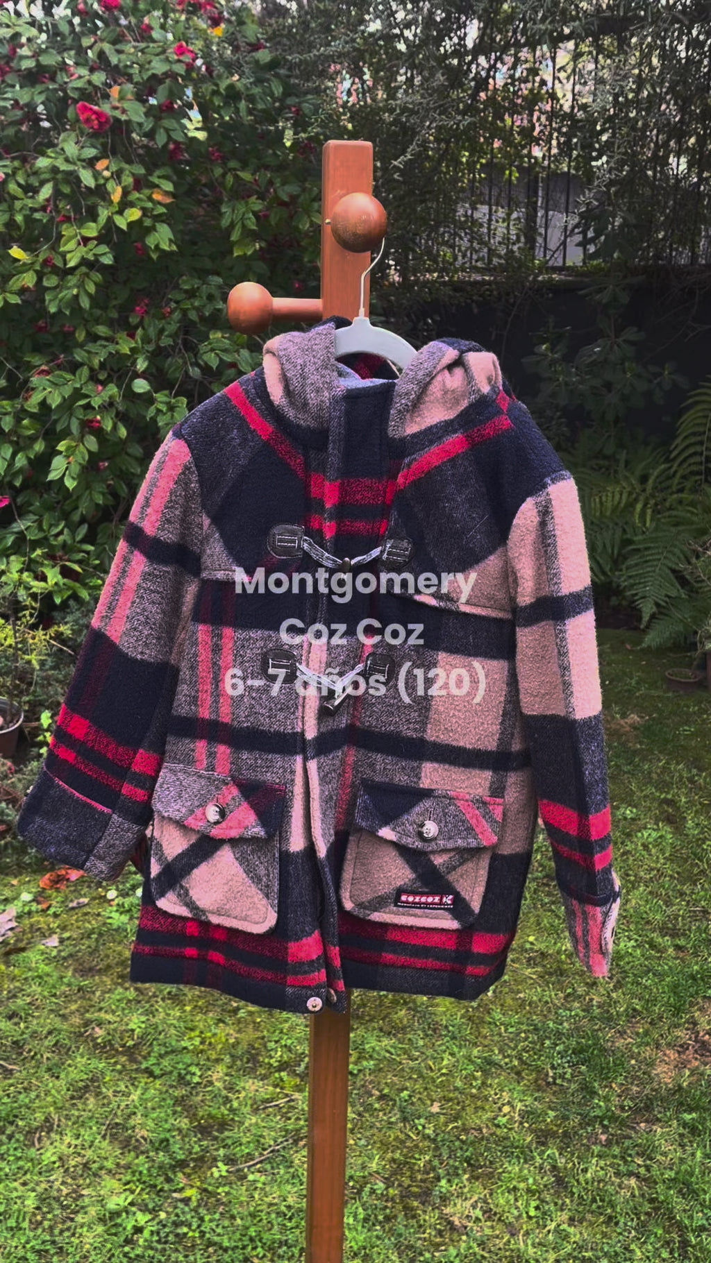 Montgomery infantil Coz Coz cuadrillé | Talla 6  (120)