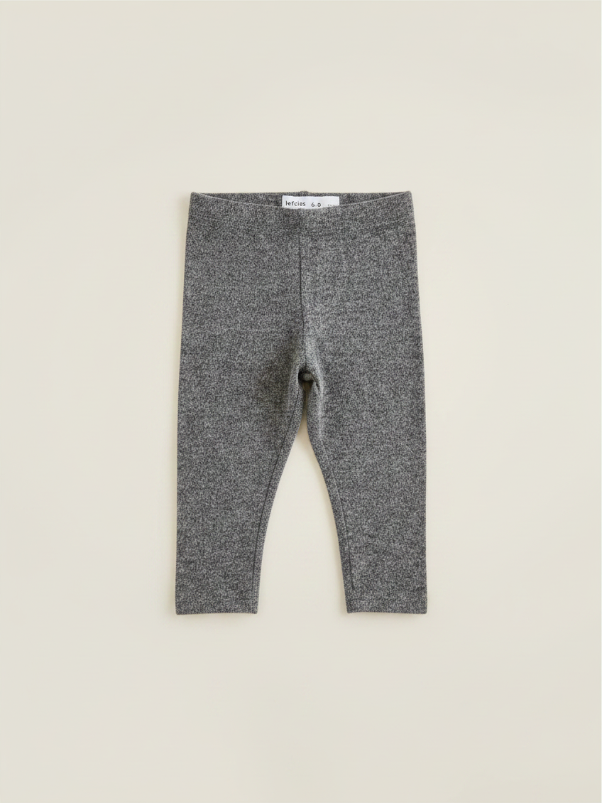 Calza de bebé niña Vamos Niños Lefties de lanilla gris, talla 6 a 9 meses, diseño cómodo y suave