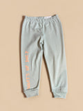 Calza unisex Vamos Niños Lefties color verde piedra con estampado What's up doc en el tobillo