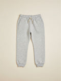 Pantalón de buzo unisex gris claro de Vamos Niños marca Lefties con cintura elástica y cordón ajustable