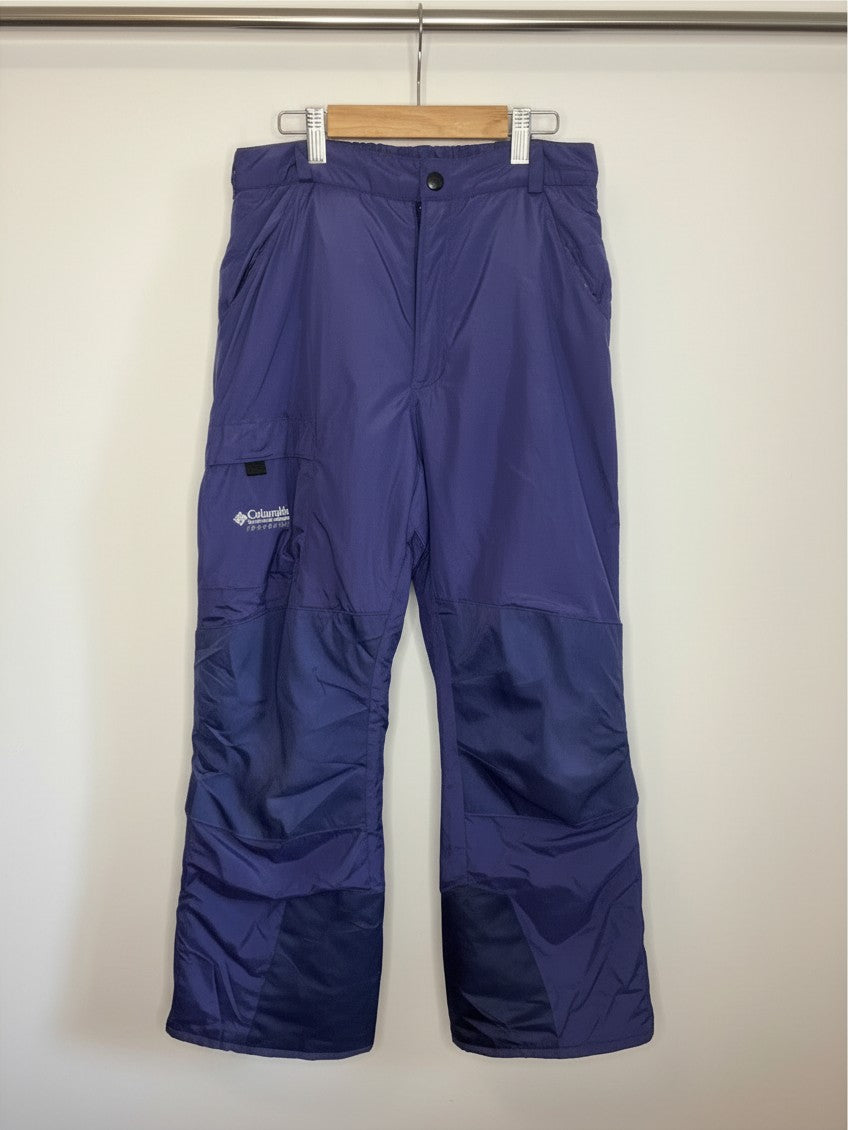 Pantalones de nieve azules Columbia de Vamos Niños con bolsillo cargo, ideales para esquí y deportes de invierno.